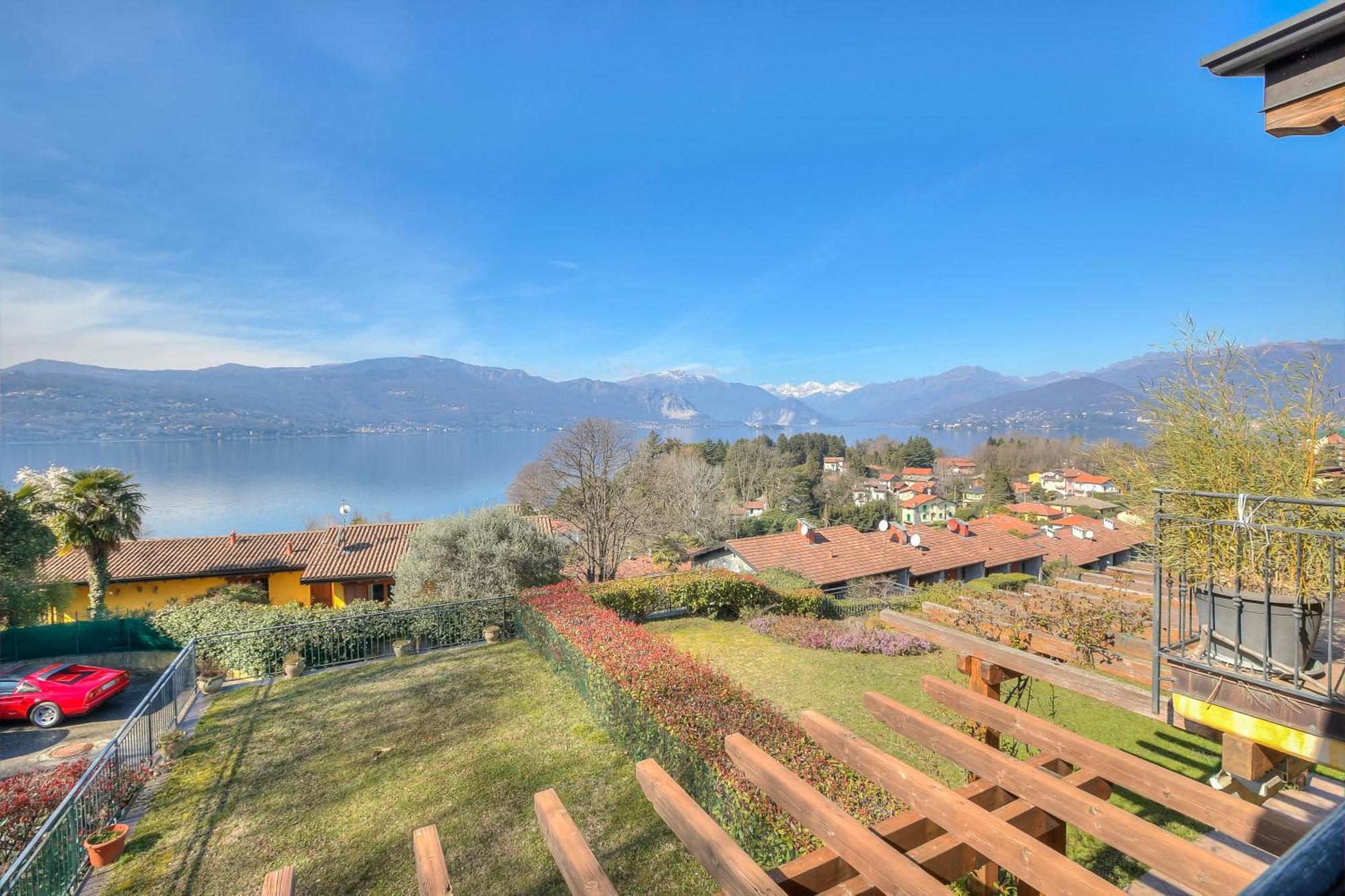 La Brezza Del Lago Maggiore With View - Happy Rentals Лавено-Момбелло Экстерьер фото